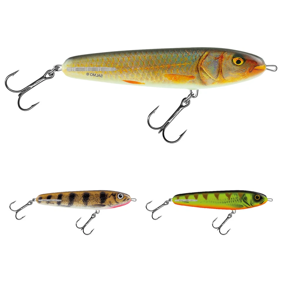 Salmo Sweeper Wobbler 14cm sinkend Ltd. Edition Kunstköder Köder Barsch Rapfen - Bild 1 von 1