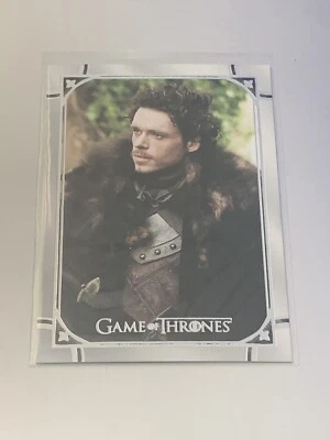 ROBB STARK / Game of Thrones Iron Anniversary Series 2 BASE Card #53 - Image 1 of 2