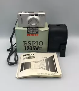 Pentax Espio 120SW II Point & Shoot 35mm Compact Film Camera Assembled in China - Picture 1 of 9