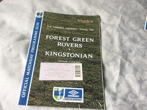 1999 FA TROPHY FINAL FOREST GREEN ROVERS V KINSTONIAN G - Picture 1 of 1