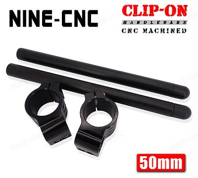 50mm Clip On Handle Bars Fit Suzuki TL1000R 1998-2003 TL1000S 1997 1998 1999 - Image 1 of 4