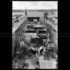 Photo B.000576 USS SIMON LAKE AS-33 US NAVY SHIPYARD 1964 BATTLESHIP