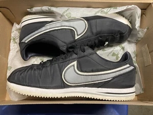 Nike Cortez Basic Premium Black Wolf Gray 2020 844791-004 Mens Size 13 Rare - Picture 1 of 7