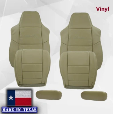 Fundas de asiento de repuesto 2002 2003 2004 2005 para Ford Excursion XLT Limited bronceado Foto 1 de 4