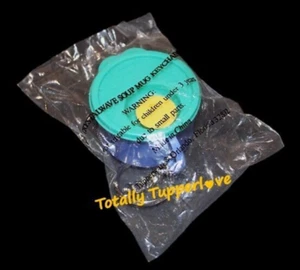 Tupperware Crystalwave Soup Mug Keychain Mini Tiny Gadget Vintage Blue Green ❤️ - Picture 1 of 2