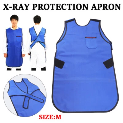 Medical M Size X-Ray Protection Apron Lead Rubber Radiation Vest Shield 0.35mmPb - Image 1 of 4