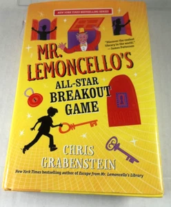Mr. Lemoncello's All-Star Breakout Game by Chris Grabenstein HC Book – Used - Picture 1 of 9