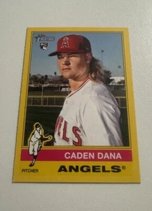 Caden Dana 2025 Heritage Yellow Border #378 RC - Imagen 1 de 1