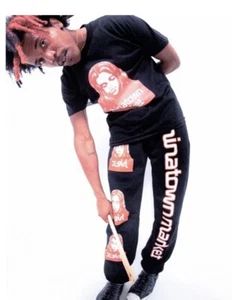 RARE Chinatown Market X-Girl Black Jogger Medium - Bild 1 von 7