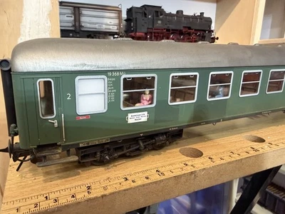 Rivarossi  umbau Schnellzugwagen B4üm 2. Kl Ep. 3  Spur 0, gealtert/patiniert - Bild 1 von 4