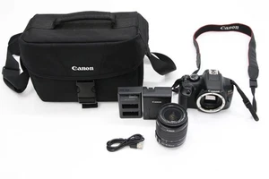 Canon EOS Rebel T6 Camera W/ EF-S 18-55mm f/3.5-5.6 is II Lens - Picture 1 of 19
