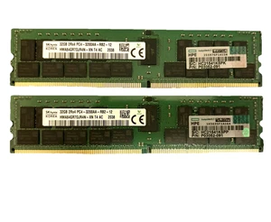 HPE P03052-091 32GB 2RX4 PC4-3200AA Smart Memory ECC RDIMM HMA84GR7DJR4N-XN - Picture 1 of 1