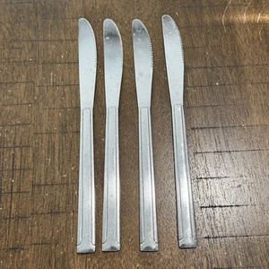 4 Vintage Royal Chicago Edelstahl Messer Made in Japan in sehr gutem Zustand - Bild 1 von 5
