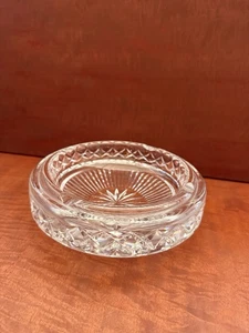 WATERFORD CRYSTAL Lismore Heavy Cigar Ashtray - Great Condition 7” - Picture 1 of 7