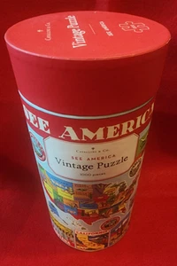 Cavallini & Co. Vintage Puzzle See America, 1000 Teile - Bild 1 von 4