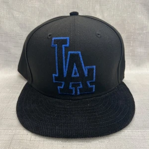 NEW ERA 5950 59FIFTY LOS ANGELES DODGERS FITTED HAT CORDUROY Size 7 5/8 - Picture 1 of 6