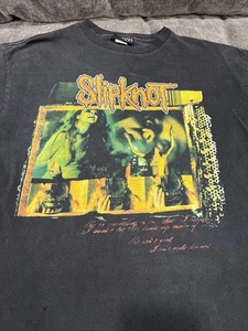 Vintage Slipknot Shirt Herren M 2005 Tour Subliminal Verses Band Y2K doppelseitig - Bild 1 von 14