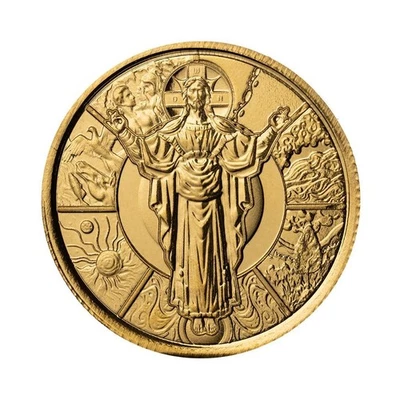 2024 1/5 oz Gold Coin - Jesus The Creator .9999 Gold Coin (Proof) #A728 - Image 1 of 3