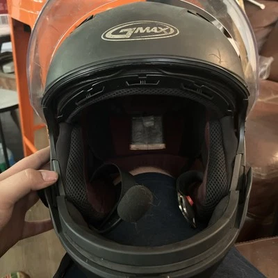 Casco OF-77 Gmax con mandíbula extraíble y auriculares Foto 1 de 4