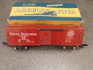 American Flyer S Gauge Collector Grade #613 Great Northern Box Car In Orig. Box - Picture 1 of 10