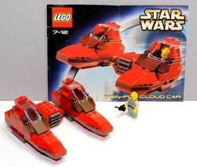 LEGO Star Wars Twin-Pod Cloud Car 7119 Complete w Manual no box