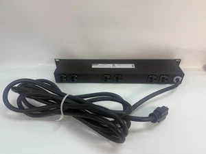 Geist BRN060-1523 6-output Rackmount 20A Power Strip (6 Outlets) - Free Shipping - Picture 1 of 5