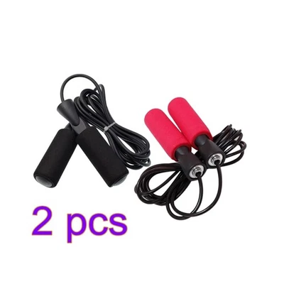  2 Stück Springseil mit Lager, Springseil für Fitness, Springseil, Boxen, MMA, - Bild 1 von 4