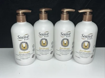 LOT OF 4--Suave Baby CURL SHAMPOO Each is  13.5oz 100% NATURAL-FREE SHIPPING! - Image 1 of 4