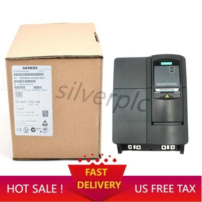 New Siemens 6SE6 440-2UC22-2BA1 6SE6440-2UC22-2BA1 MICROMASTER440 without filter - Image 1 of 4