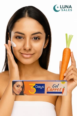 Gel blanqueador aclarador blanqueador iluminador manchas oscuras zanahoria Foto 1 de 4