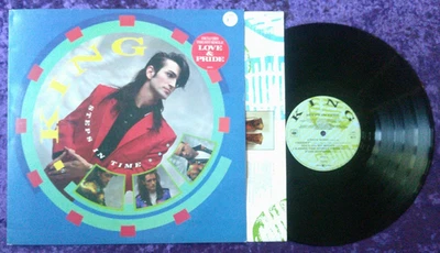 King – Steps In Time - UK IMPORT LP + OIS + HYPE STICKER 1984 - Image 1 of 2