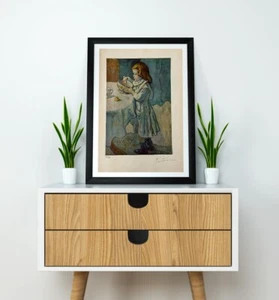 Pablo Picasso, Original Hand-signed Lithograph with COA & Appraisal of $3,500 - Picture 1 of 12