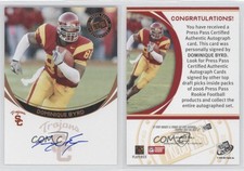 2006 Press Pass Auto Bronze Dominique Byrd Rookie Auto RC