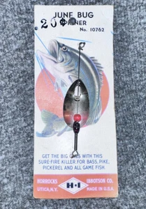 Señuelo antiguo de pesca de insectos de junio de colección  - Imagen 1 de 4
