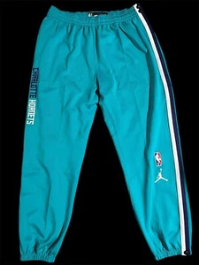$100Nike NBA Charlotte Hornets Showtime Dri-Fit 75th Anniversary Pants Size XXL - Picture 1 of 5
