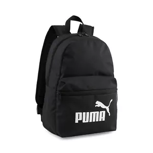 ZAINO PUMA PHASE BACKPACK 079879 01 NERO BIANCO BAGS SACS ZAINETTO ORIGINALE - Foto 1 di 1