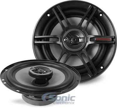 Crunch CS653 300 Watt 6.5 inch 3-Way Full Range Coaxial Car Stereo Speakers - Image 1 of 4