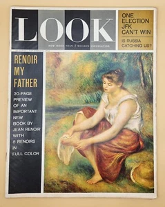Look Magazine November 6, 1962 One Election JFK Can't Win, Artist Renoir, Russia - Imagen 1 de 24