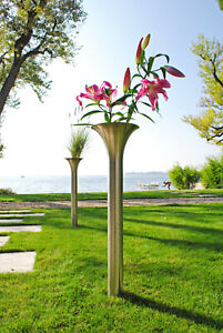 Garten DESIGN Blumentopf Beet Vase Pflanzröhre Pflanztrog Opera Skulptur von XXD
