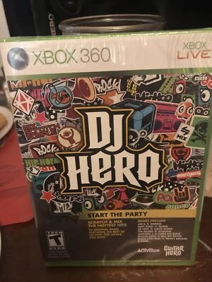 DJ Hero Start The Party (Microsoft Xbox 360, 2009) STILL SEALED! - Image 1 of 4