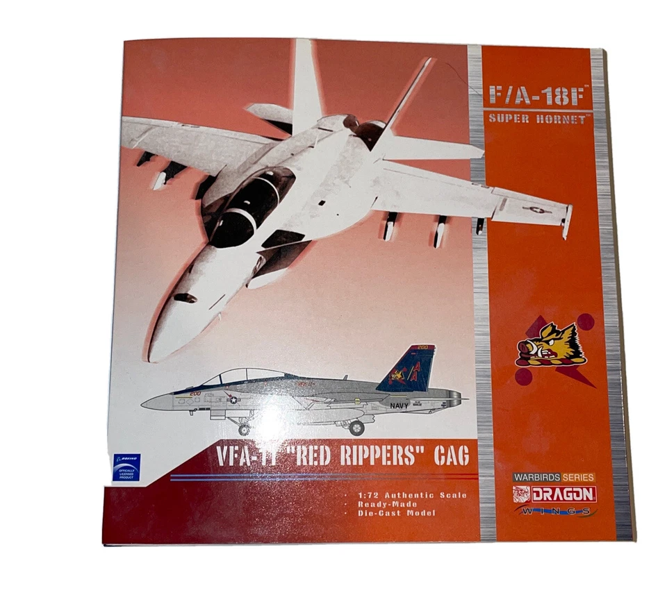 Dragon Wings Warbirds #50082 F/a-18f Super Hornet Vfa-102 Diamondbacks1 72 Scale