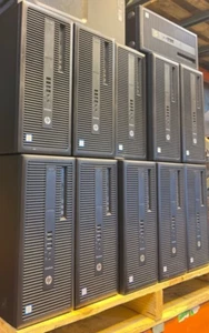 HP EliteDesk 800 G2 Tower Desktop i7-6700 3.4 GHz 8GB 256GB SSD Windows 10 Pro - Picture 1 of 2