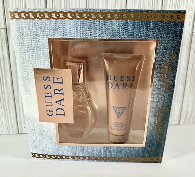 GUESS DARE by GUESS EDT Spray 1.7 Oz Body Lotion 2.5 Women Gift Set~New In Box - Image 1 of 4