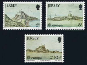 Jersey: 1978 Forts and Castles (Europa) (187-189) Mint - Picture 1 of 1