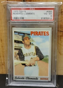 1970 Topps Roberto Clemente #350 Baseball Card PSA 4 - Bild 1 von 3