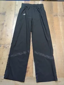 Under Armour Men's Black Track Pants Size Small Zip Ankles - Picture 1 of 11