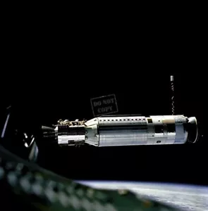 Agena Zielfahrzeug gesehen von Gemini 8 Raumschiff Gemini Programm 12X12 FOTO - Bild 1 von 1