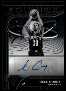 2022-23 Panini Flux Equinox Autographs Dell Curry Auto Charlotte Hornets #EA-DCY