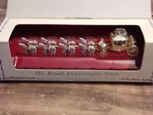 Matchbox Models Of Yesteryear Her Majesty's Gold State Coach #YY66 40th Anniv. - Picture 1 of 3
