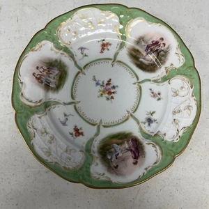 Hermoso y Raro, Antiguo Plato Pequeño Rosenthal Sanssouci Porcelana Años 1900 - Imagen 1 de 6
